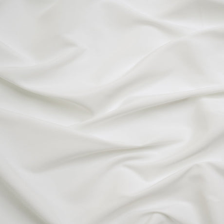 Recycled Polyester Swim Trunk Fabric - White - Mood Exclusive Malibu Collection