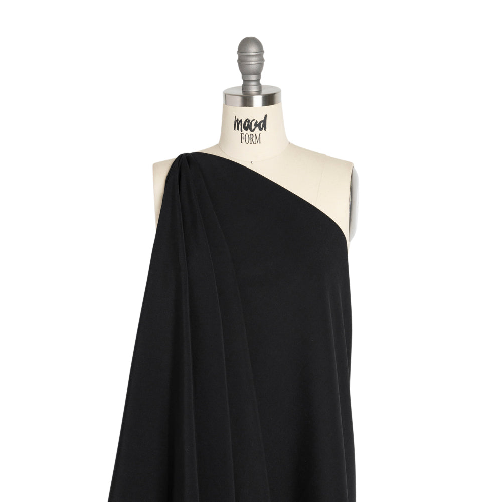 Recycled Polyester Swim Trunk Fabric - Nero - Mood Exclusive Malibu Collection