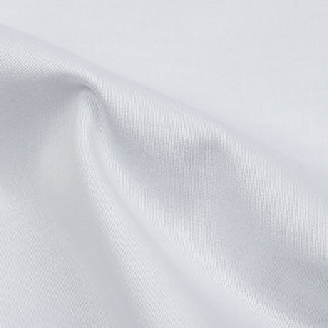 Stretch Cotton Sateen - White - Mood Exclusive Carlos Collection