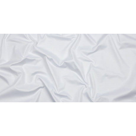 Stretch Cotton Sateen - White - Mood Exclusive Carlos Collection