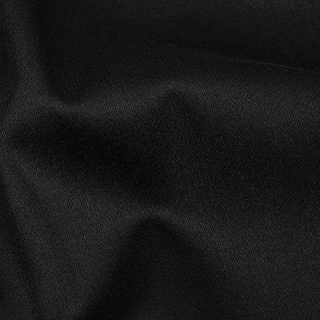 Stretch Cotton Sateen - Black - Mood Exclusive Carlos Collection