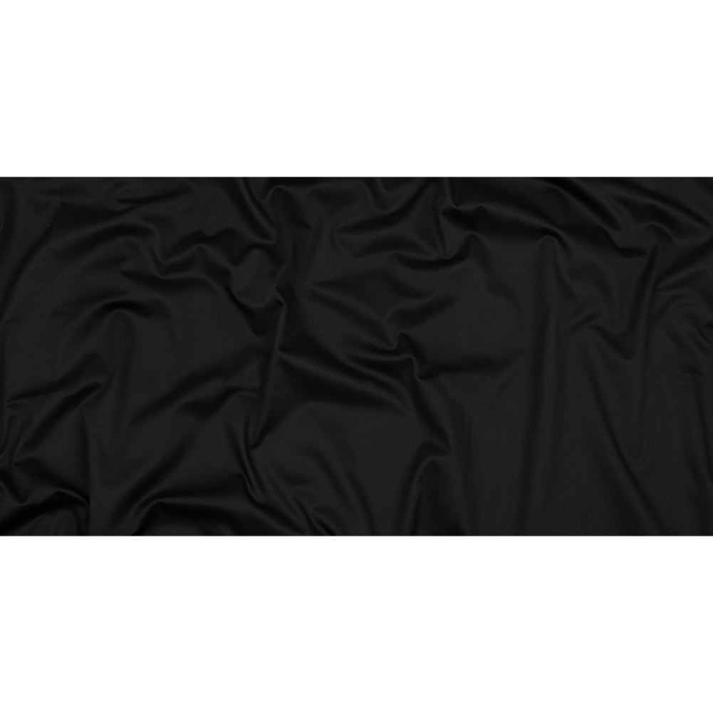Stretch Cotton Sateen - Black - Mood Exclusive Carlos Collection