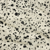 Cotton Voile - Black and White Dalmatian Spots - Fire Dogs Print - Mood Exclusive Metro Collection