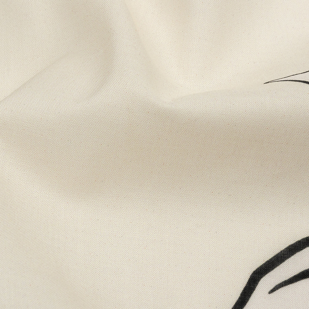 Cotton Voile - White Floral - Central Park Spring Print - Mood Exclusive Metro Collection