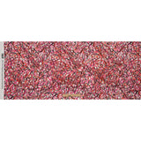 Cotton Voile - Pink Spraypaint Scribbles - Love Notorious Print - Mood Exclusive Metro Collection