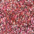 Cotton Voile - Pink Spraypaint Scribbles - Love Notorious Print - Mood Exclusive Metro Collection