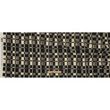 Linen and Rayon Woven - Black and White Checks - City Blocked Print - Mood Exclusive Metro Collection