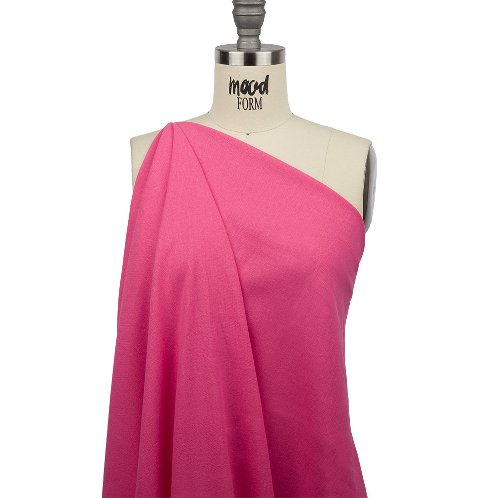 Mood Exclusive Maisie Pink Linen and Rayon Woven