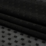 Polyester Swiss Dot - Black - Mood Exclusive Annamae Collection