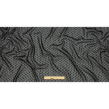 Polyester Swiss Dot - Black - Mood Exclusive Annamae Collection