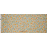 Viscose Georgette - Sage and Orange Floral - Dance with the Daffodils Print - Mood Exclusive Secret Garden Collection