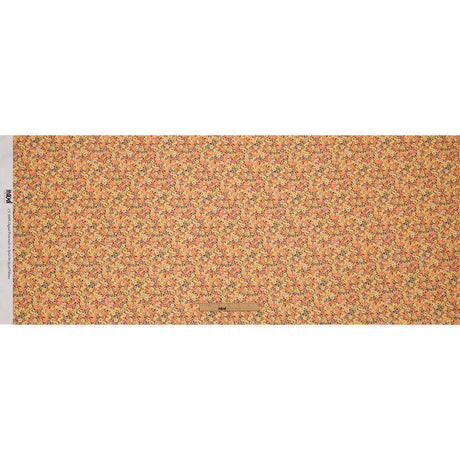 Viscose Georgette - Yellow and Orange Floral - Titania's Dream Print - Mood Exclusive Secret Garden Collection