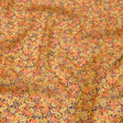 Viscose Georgette - Yellow and Orange Floral - Titania's Dream Print - Mood Exclusive Secret Garden Collection