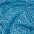 Viscose Georgette - Blue Floral - Titania's Dream Print - Mood Exclusive Secret Garden Collection