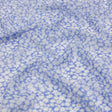Viscose Georgette - Periwinkle and White Floral - Sunday in the Park Print - Mood Exclusive Secret Garden Collection