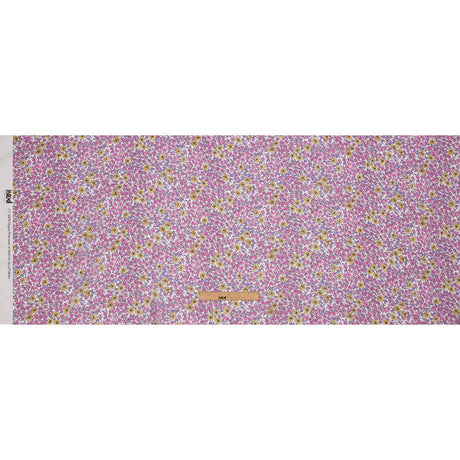 Viscose Georgette - Bigger Pink and Yellow Floral - Springtime Saunter Print - Mood Exclusive Secret Garden Collection
