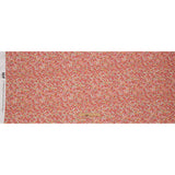 Viscose Georgette - Orange Floral - Strawberry Fields Print - Mood Exclusive Secret Garden Collection