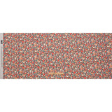 Cotton Poplin - Black and Peach Floral - Poppy Hypnosis Print - Mood Exclusive Secret Garden Collection