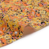 Cotton Poplin - Yellow and Orange Floral - Titania's Dream Print - Mood Exclusive Secret Garden Collection