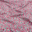 Cotton Poplin - Pink Floral - Botanical Stroll Print - Mood Exclusive Secret Garden Collection