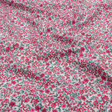 Cotton Poplin - Pink Floral - Botanical Stroll Print - Mood Exclusive Secret Garden Collection