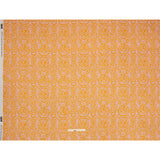 Cotton Voile - Pink and Orange Animal Stripes - Saffron River Print - Mood Exclusive Gisele Collection