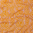 Cotton Voile - Pink and Orange Animal Stripes - Saffron River Print - Mood Exclusive Gisele Collection