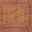 Cotton Voile Panel - Pink Paisley Squares - Laputa's Groundkeeper Print - Mood Exclusive Gisele Collection