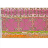 Sustainable Viscose Crepe Panel - Paisley Stripes and Squares - Cypress Daydreams Print - Mood Exclusive Gisele Collection