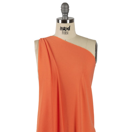 Sustainable Viscose Crepe - Persimmon - Mood Exclusive Arlo Collection