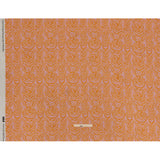 Viscose and Linen Woven - Pink and Orange Animal Stripes - Saffron River Print - Mood Exclusive Gisele Collection