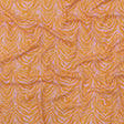 Viscose and Linen Woven - Pink and Orange Animal Stripes - Saffron River Print - Mood Exclusive Gisele Collection