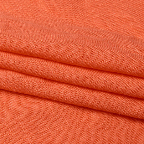 Viscose and Linen Woven - Persimmon - Mood Exclusive Tamara Collection