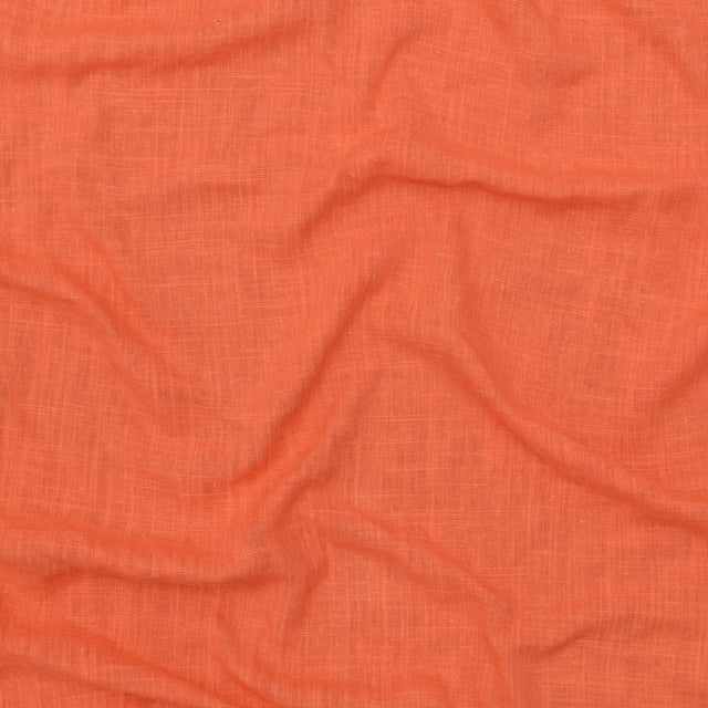 Viscose and Linen Woven - Persimmon - Mood Exclusive Tamara Collection