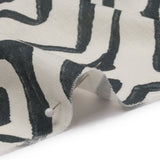 Linen and Rayon Woven - White Painted Diamonds - Sahara Summers Print - Mood Exclusive Palm Beach Collection