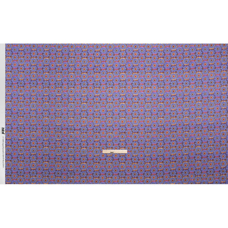 Luxe Polyester Crepe - Purple Honeycomb Florals - Mood Exclusive Bloom Honey Bloom Print