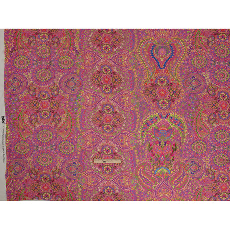 Viscose Georgette - Pink Paisley - Amsterdam Market Print - Mood Exclusive Gisele Collection