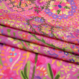 Cotton Voile - Pink Paisley - Amsterdam Market Print - Mood Exclusive Gisele Collection