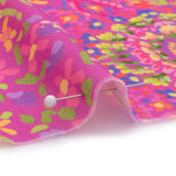 Cotton Voile - Pink Paisley - Amsterdam Market Print - Mood Exclusive Gisele Collection