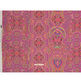 Sustainable Viscose Crepe - Pink Paisley - Amsterdam Market Print - Mood Exclusive Gisele Collection