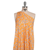 Rayon Challis - Yellow Floral - Daybreak Bloom Print - Mood Exclusive Chariot Collection