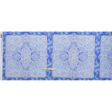 Rayon Challis Panel - Blue Paisley Floral - Sicilian Summer Print - Mood Exclusive Chariot Collection