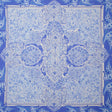 Rayon Challis Panel - Blue Paisley Floral - Sicilian Summer Print - Mood Exclusive Chariot Collection