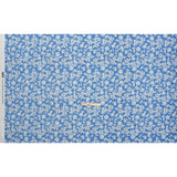 Stretch Cotton Sateen - Blue Floral - Daybreak Bloom Print - Mood Exclusive Chariot Collection