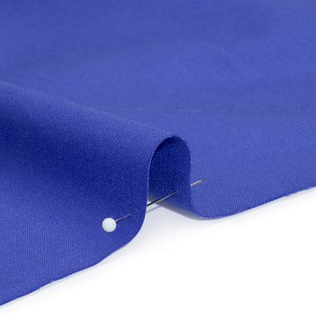 Stretch Cotton Sateen - Cobalt Blue - Mood Exclusive Carlos Collection