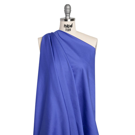 Stretch Cotton Sateen - Cobalt Blue - Mood Exclusive Carlos Collection