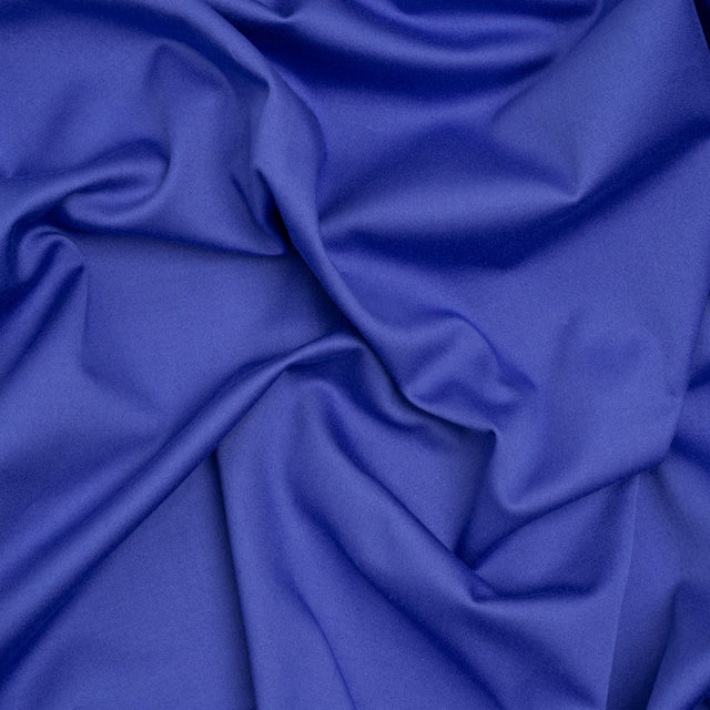 Stretch Cotton Sateen - Cobalt Blue - Mood Exclusive Carlos Collection