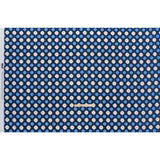 Cotton Voile - Blue and Orange Geometric - Santorini Spritz Print - Mood Exclusive Chariot Collection