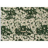 Cotton Voile - Hunter Green and Cream Big Floral - Rorschach Rosettes Print - Mood Exclusive Acadia Collection