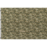 Cotton Voile - Olive, Green and Beige Abstract Dots - Forest Lookout Print - Mood Exclusive Acadia Collection